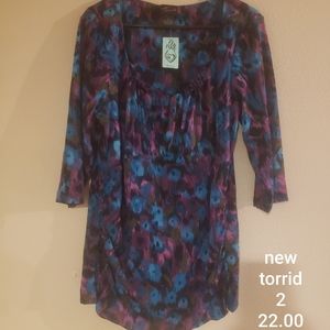 Torrid 3/4 sleeves shirt